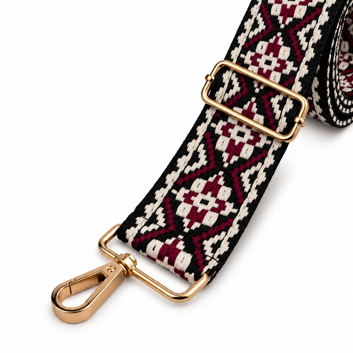 Berry Aztec Bag Strap