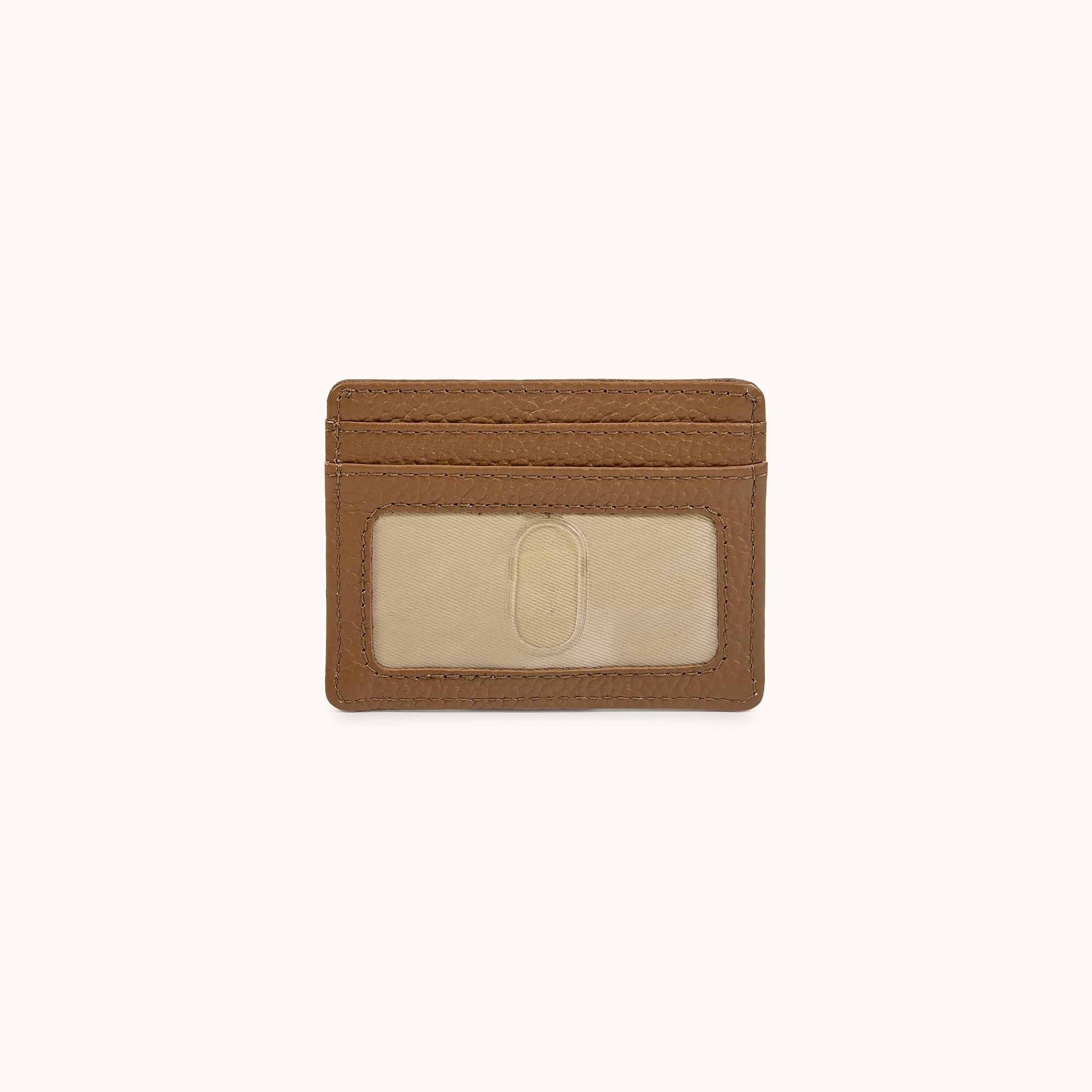 'SAVILE' Tan Real Leather RFID Cardholder