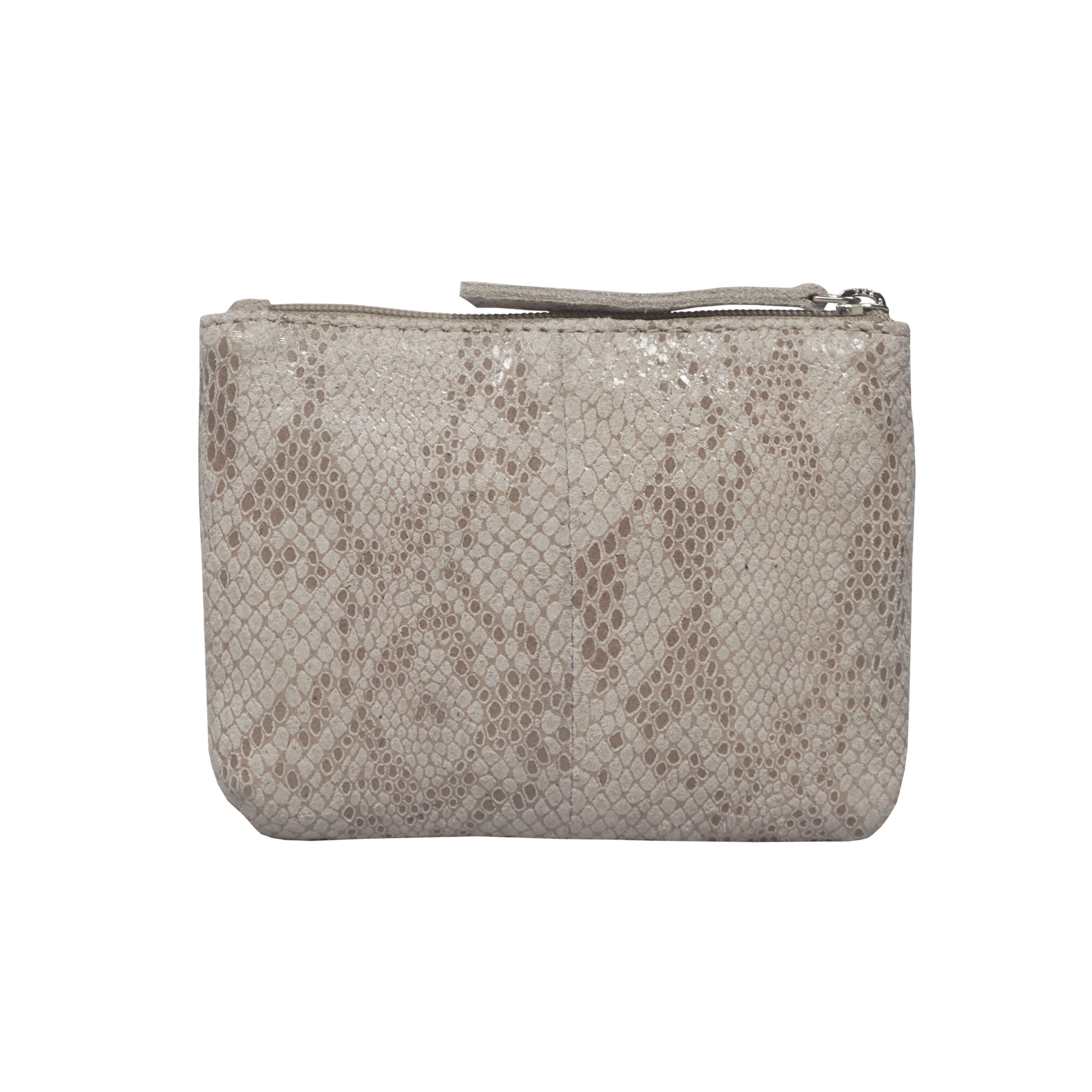 'DENISE' Nude Python Snake Real Leather Purse Wallet