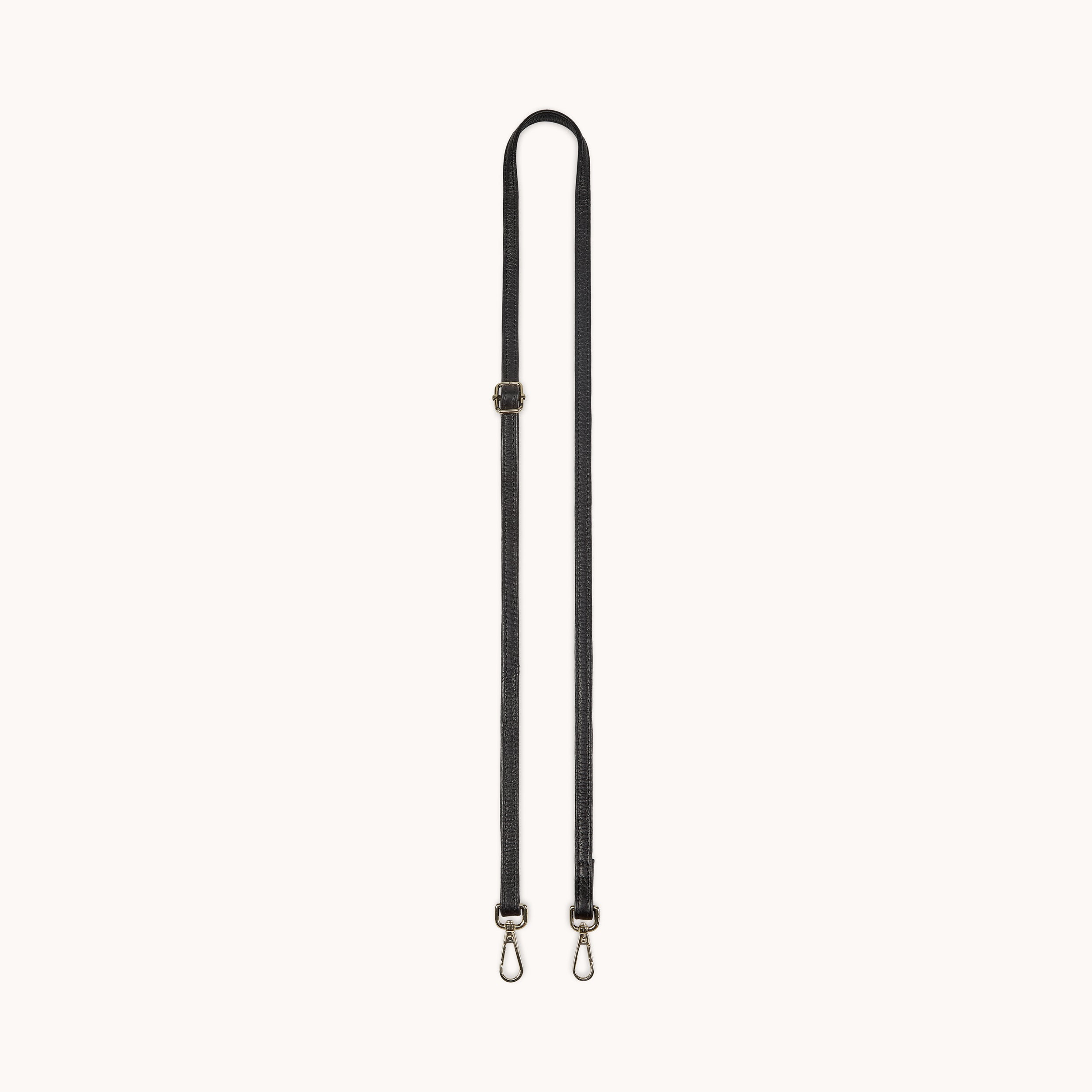Black Leather Bag Strap