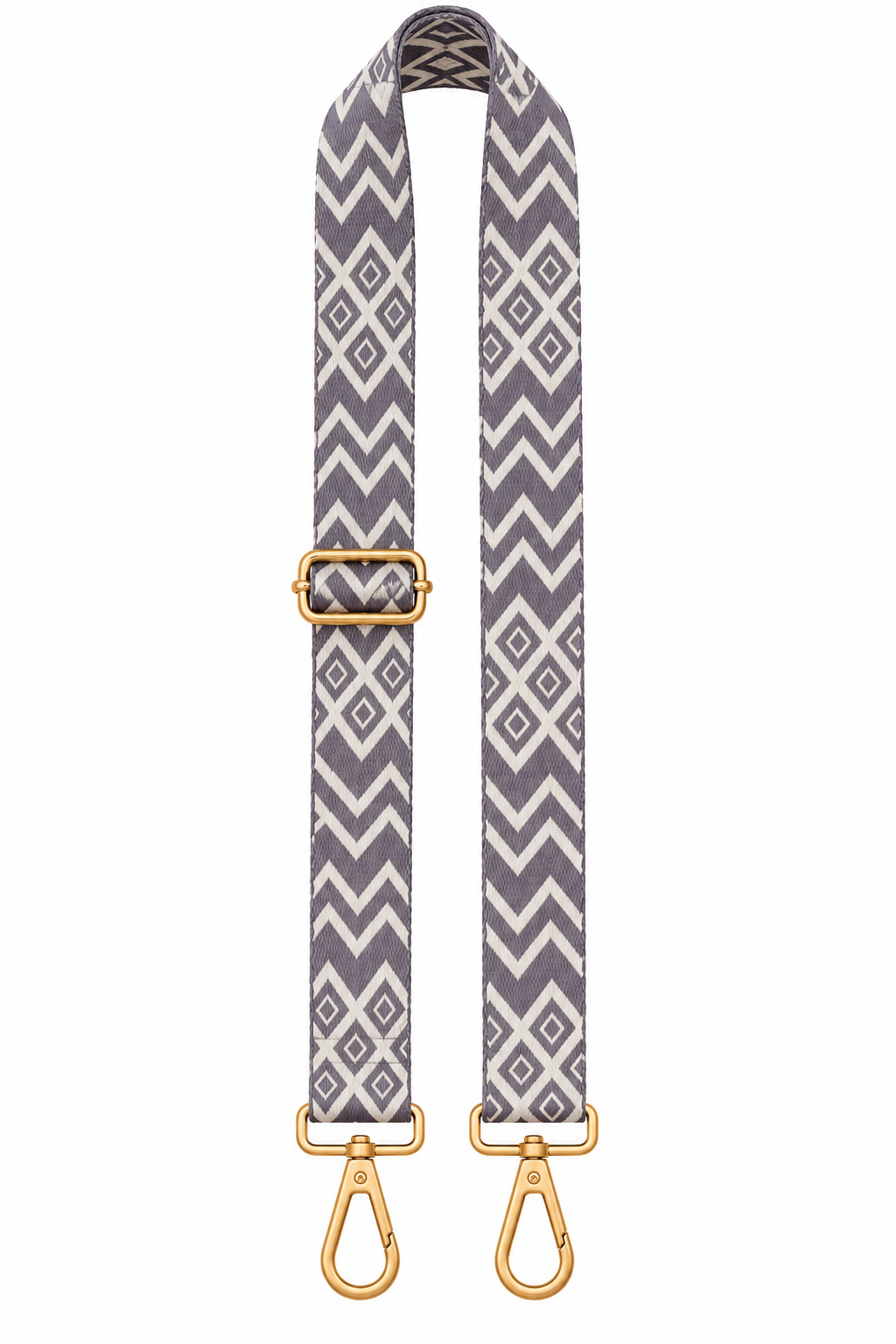 Lilac Geometric Bag Strap