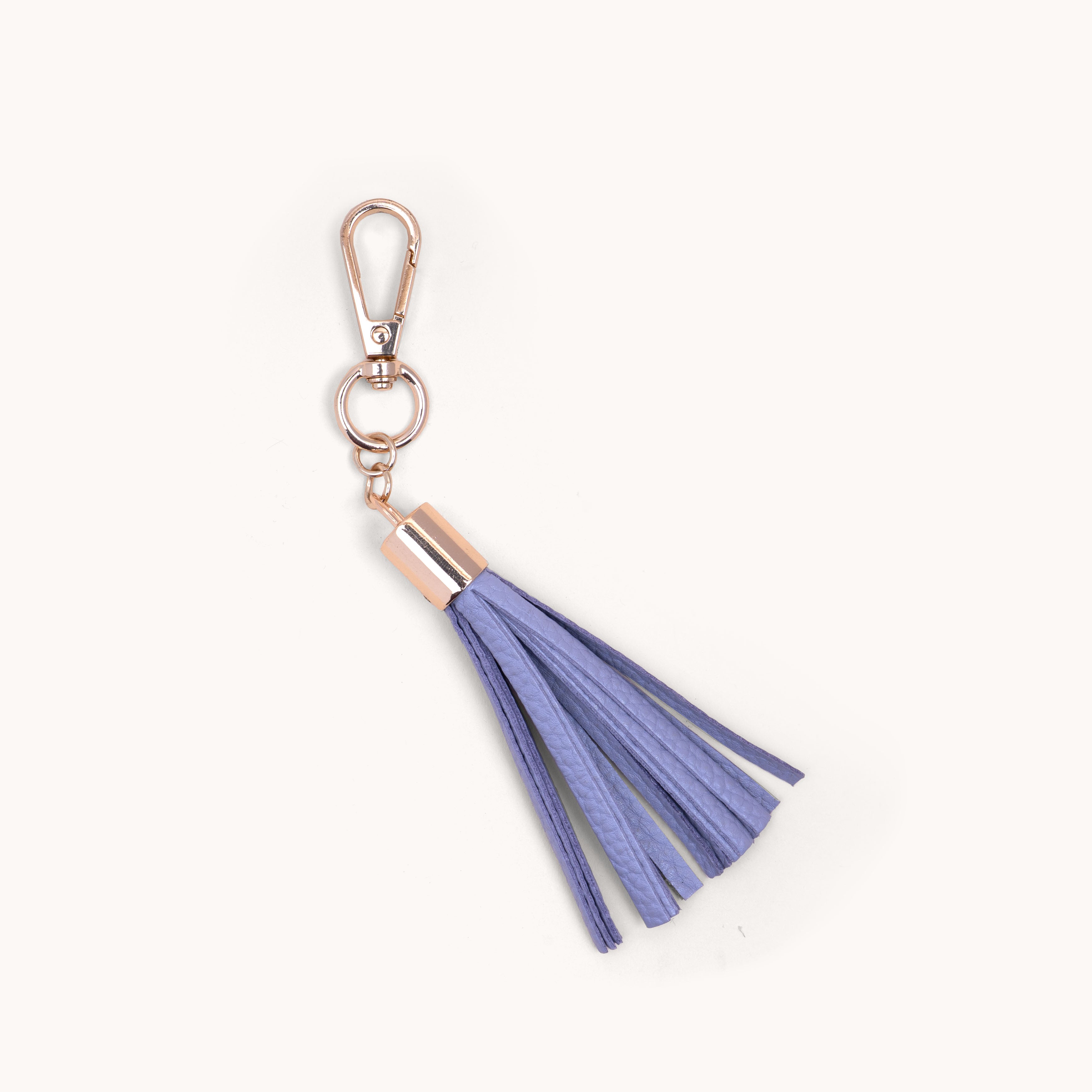 Lilac Genuine Leather Tassel