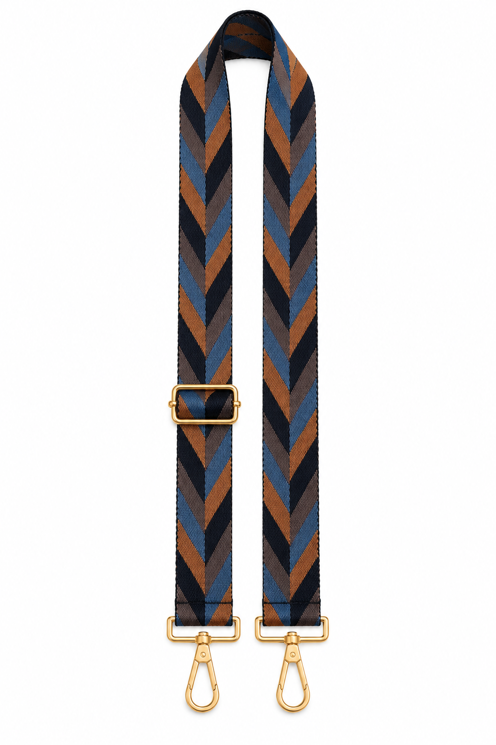 Navy Harlequin Bag Strap