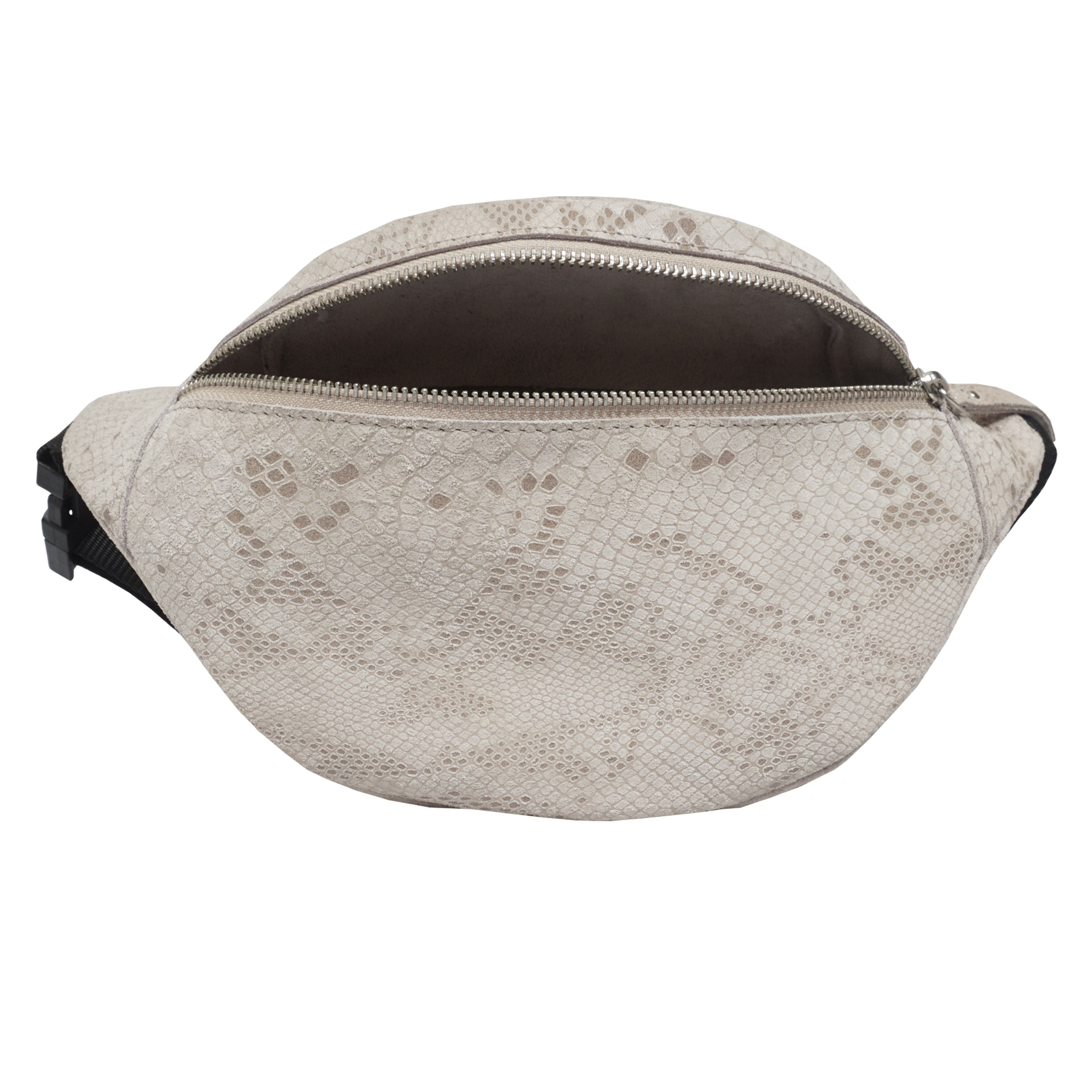 'NOAH' Nude Python Snake Leather Bum Belt Bag