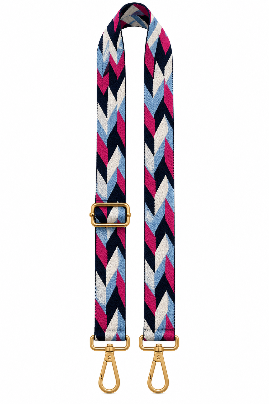 Pink Harlequin Bag Strap