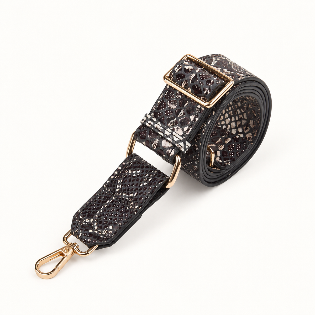 Python Print Leather Bag Strap