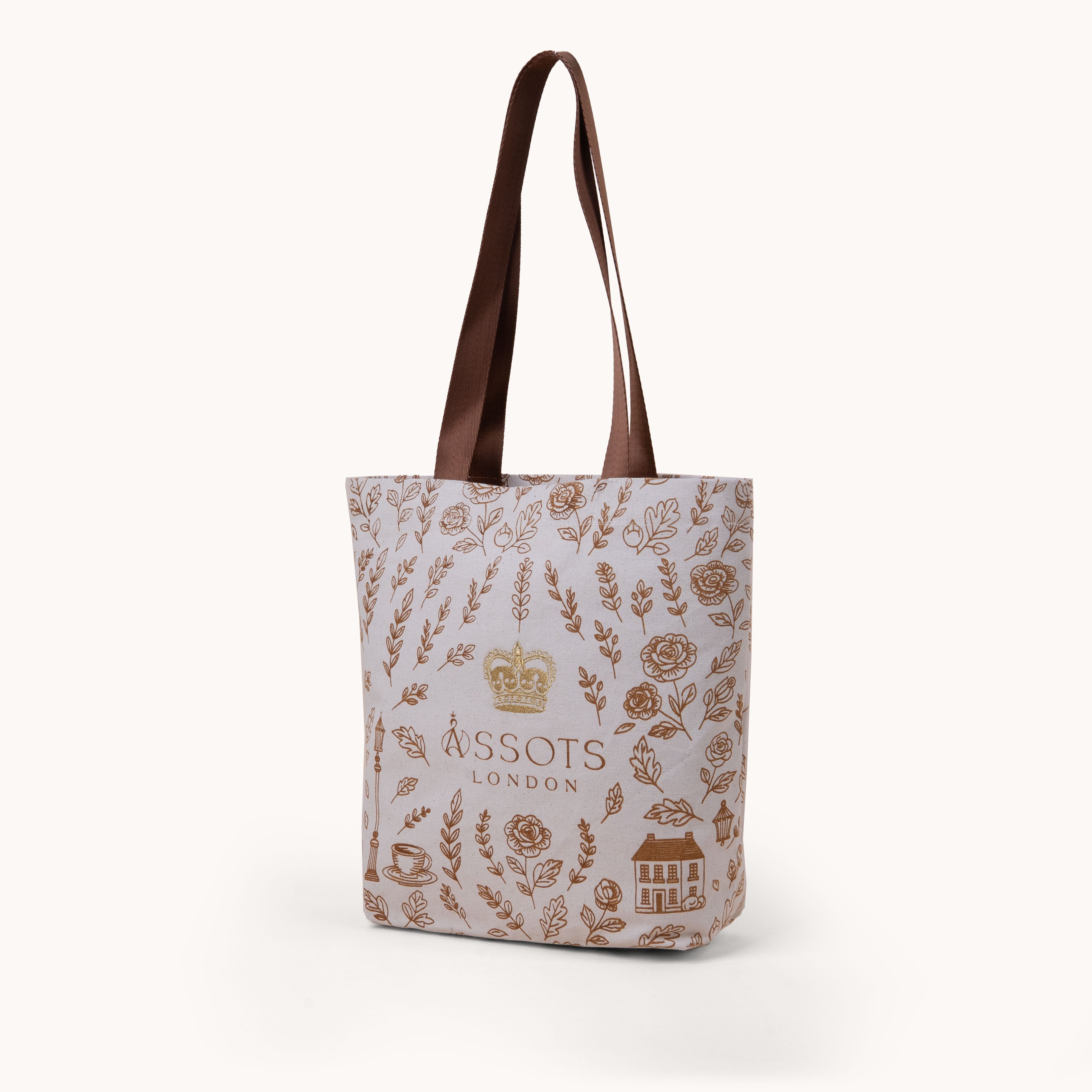 'RICHMOND' Tan Canvas Shopper
