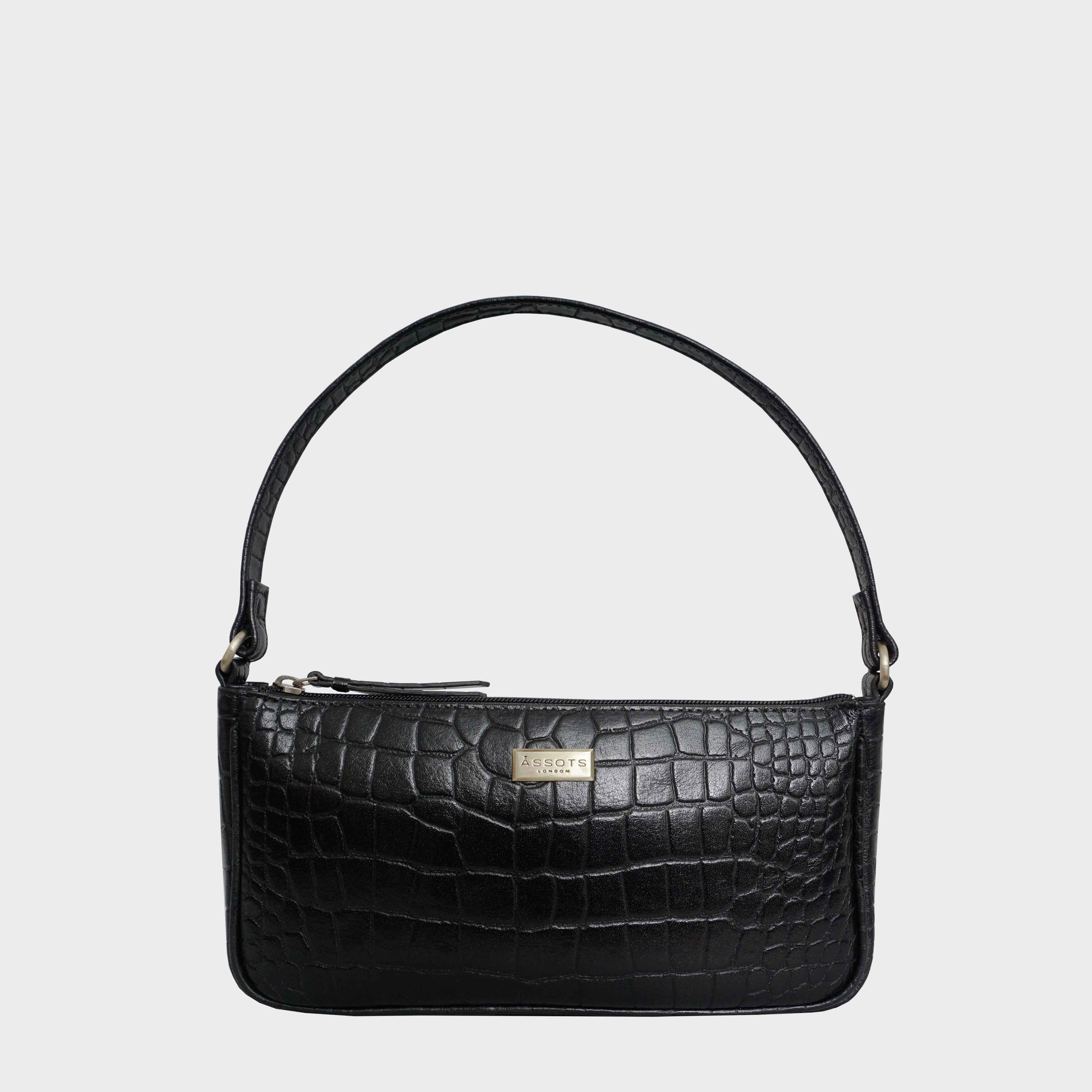 Zara croc embossed bag Clearance