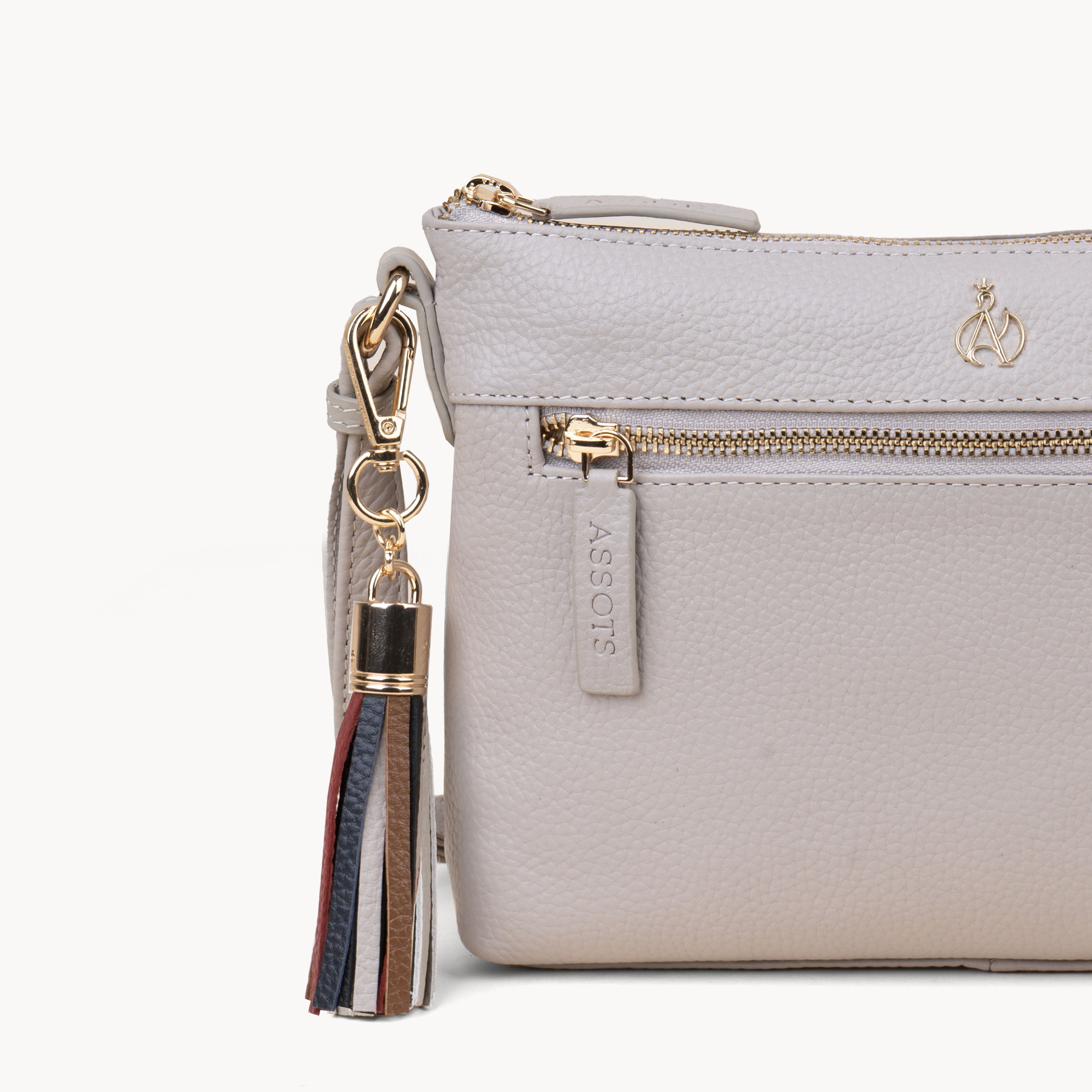 The Multicolour Genuine Leather Gold Tassel