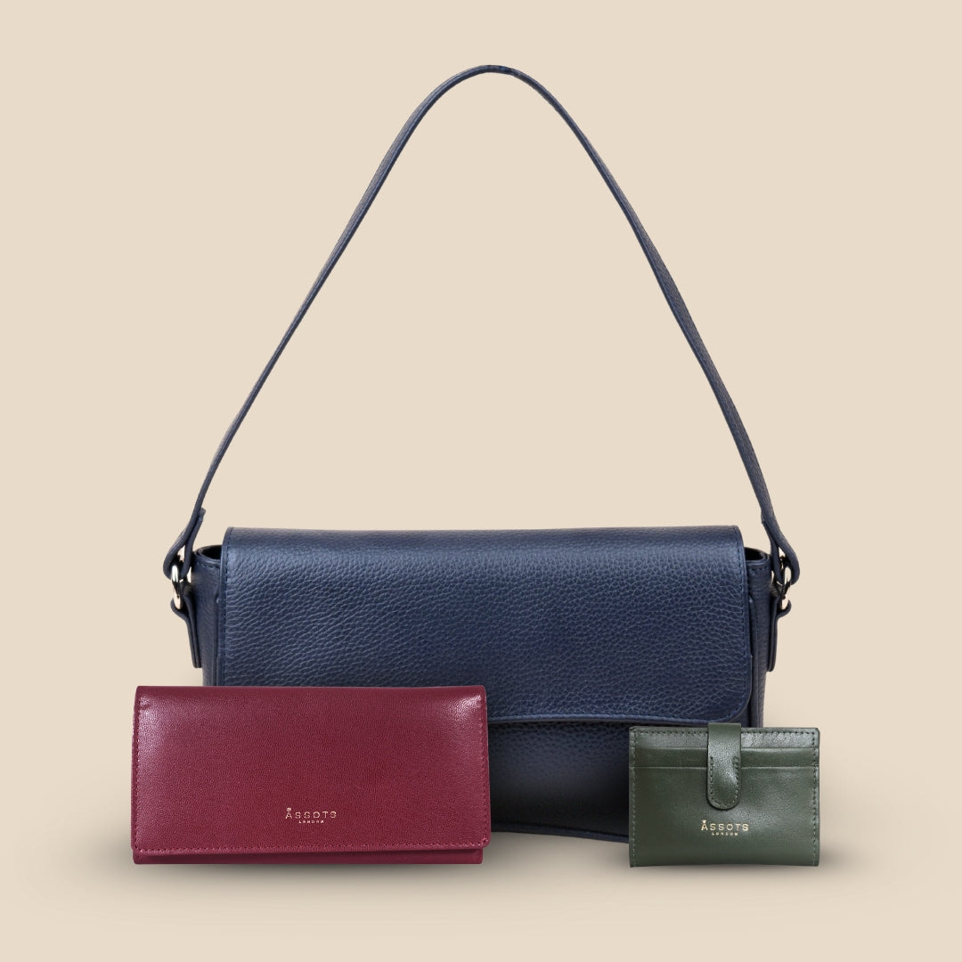 The Statement Maker Bundle | Navy & Red Elegance