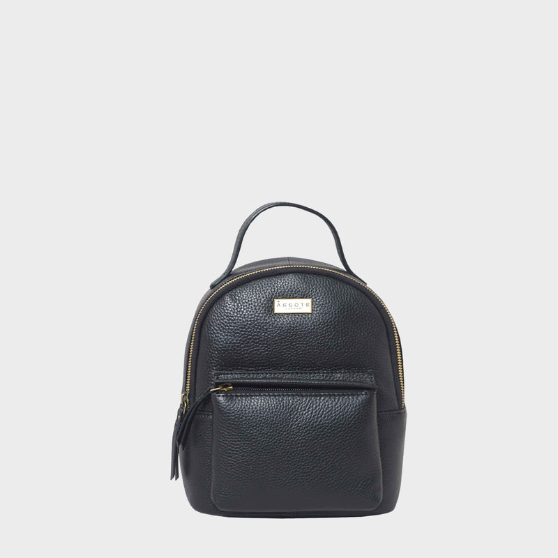 Serenity – Leather Backpack for Women, Black – BeaverCraft Tools
