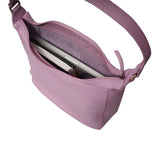 'BIANCA' Pale Pink Pebble Grain Leather Slouchy Hobo Bag