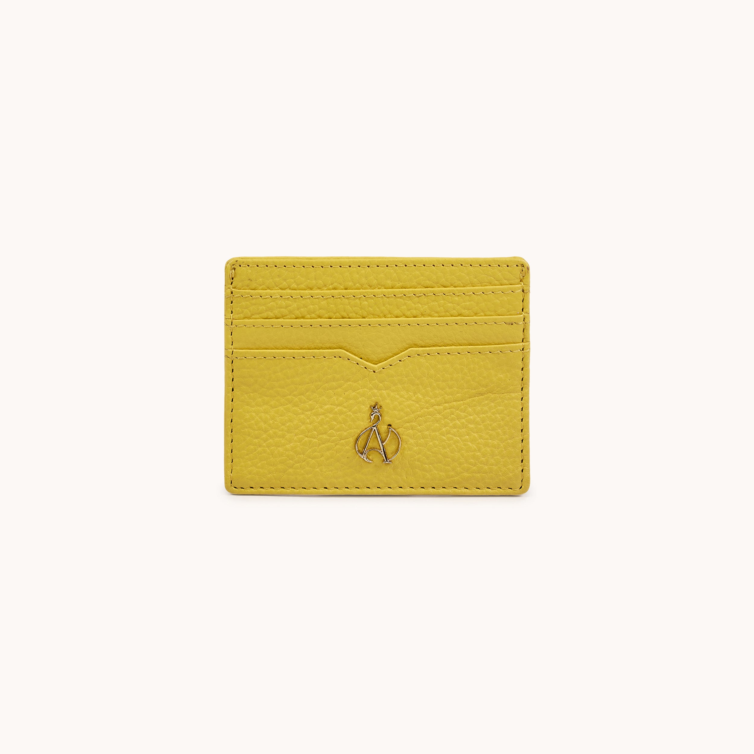 'SAVILE' Sunflower Real Leather RFID Cardholder