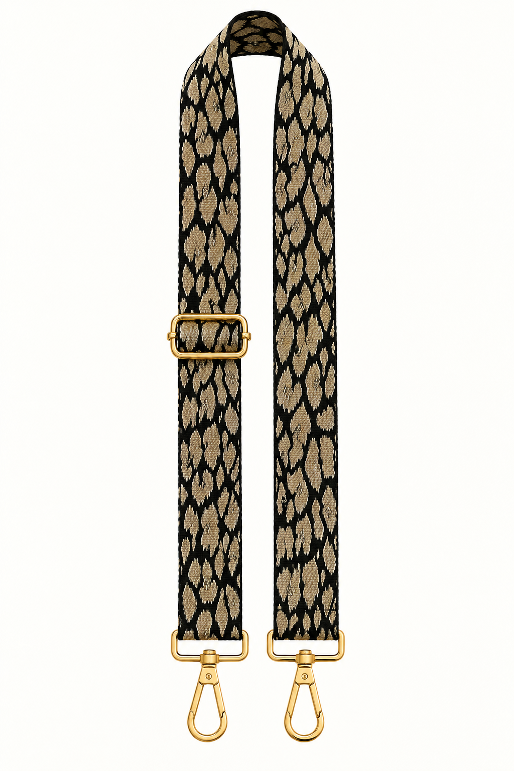 Camel Leopard Bag Strap