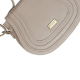 'CARMEL' Light Pink Real Leather Shoulder Crossbody Bag