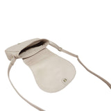 'CARMEL' Light Pink Real Leather Shoulder Crossbody Bag