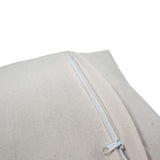 Handmade Floral Embroidered Cotton Cushion Cover (Green & Brown)