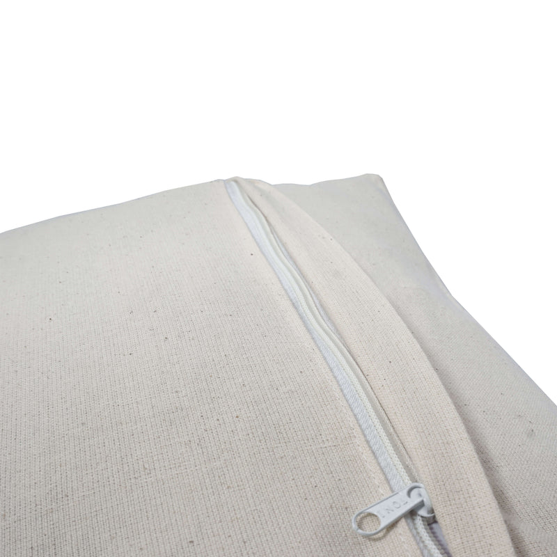 Handmade Floral Embroidered Cotton Cushion Cover (Green & Brown)