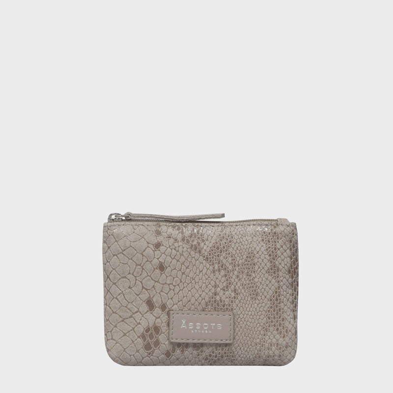 'DENISE' Nude Python Snake Real Leather Purse Wallet