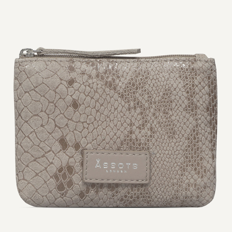 'DENISE' Nude Python Snake Real Leather Purse Wallet