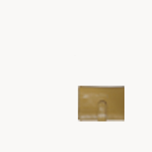 'GROVE' Mustard Smooth RFID Tab-over Leather Credit Card Holder