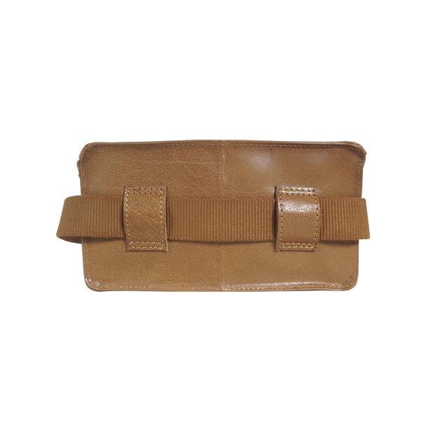 'Harry' Tan Real Leather Bum Belt Unisex Bag