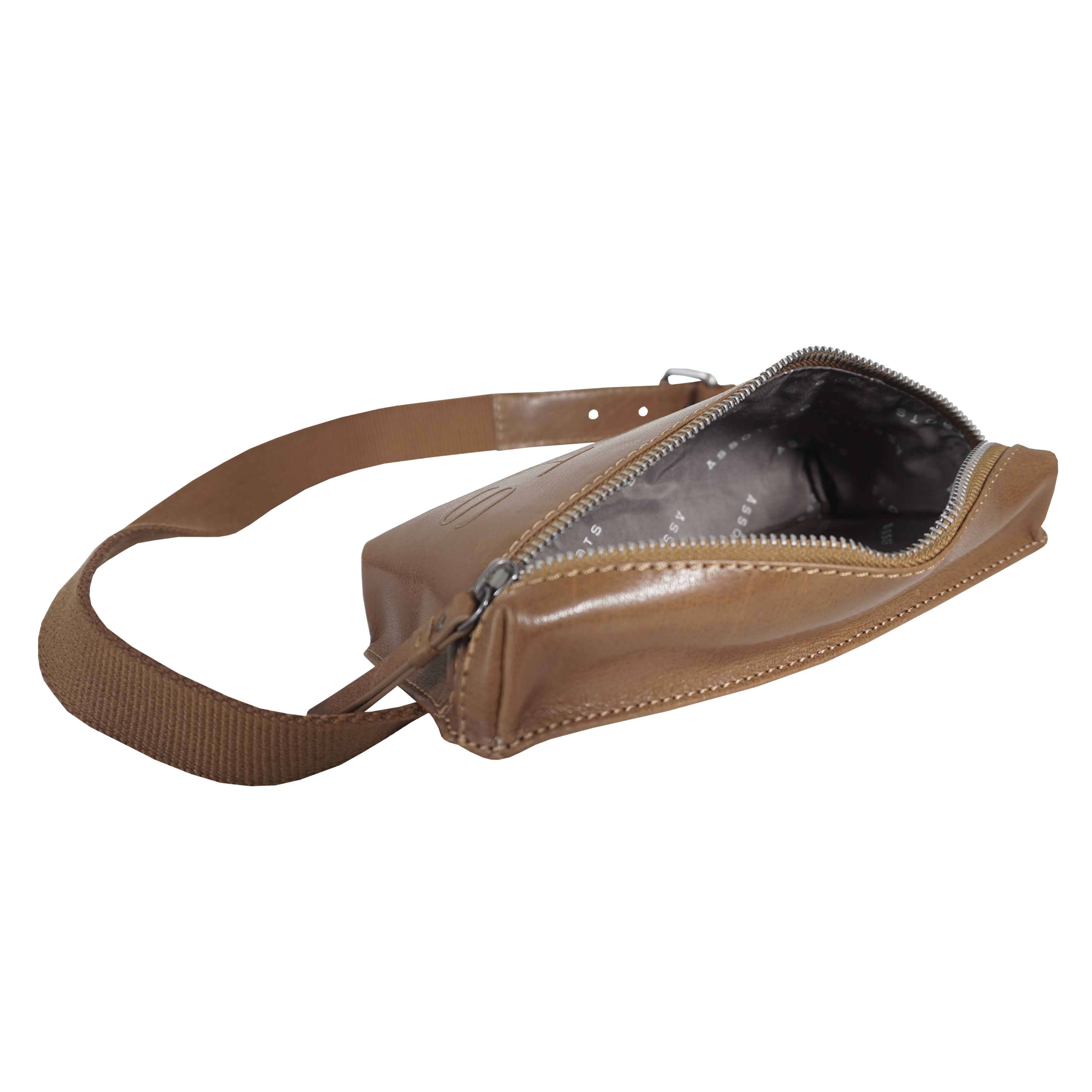 'Harry' Tan Real Leather Bum Belt Unisex Bag