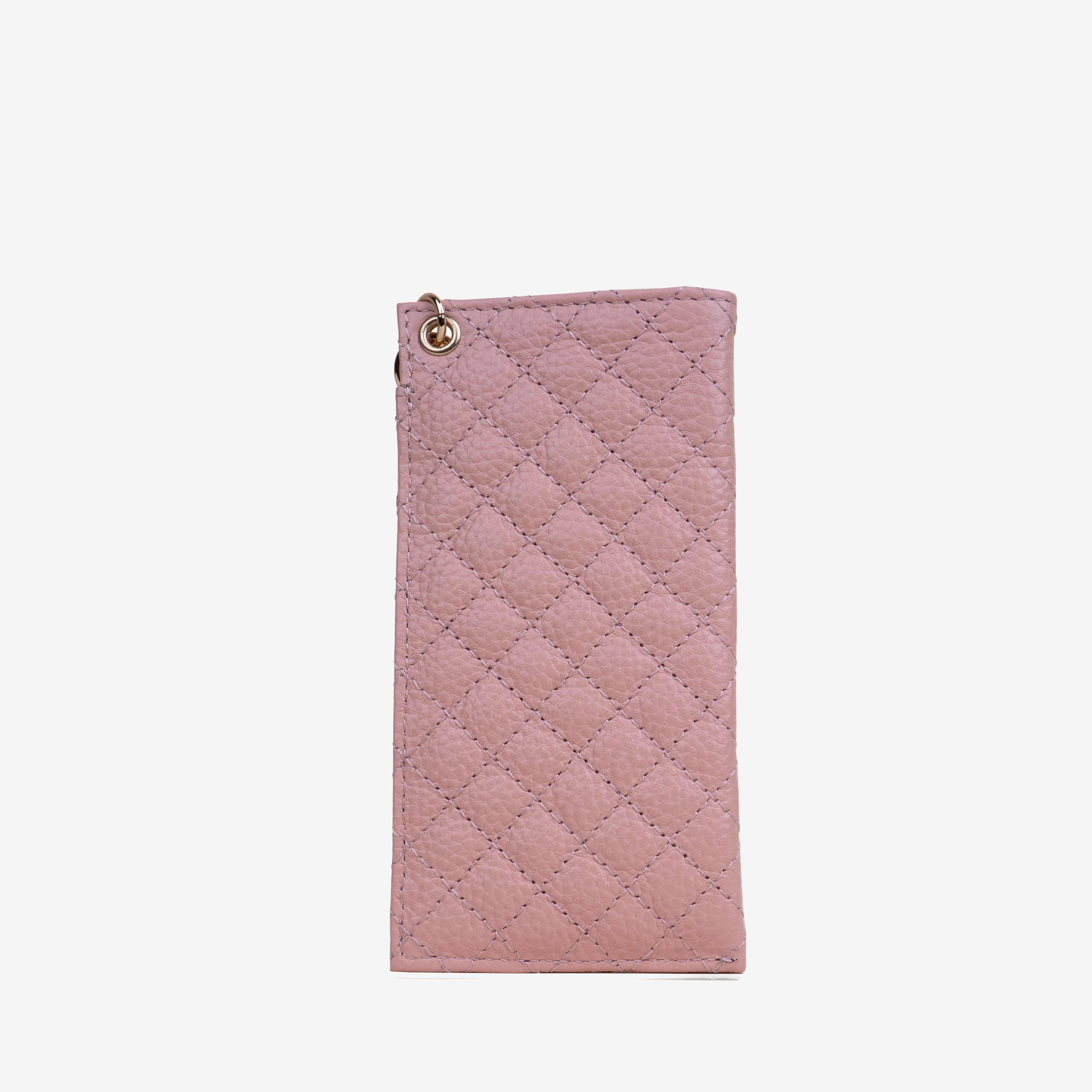 'IVY' Peach Real Leather Sunglass Case