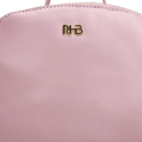 'ISABELLA' Baby Pink Lightweight Luxurious Baby Changing/Diaper Leather Backpack