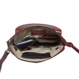 'JEAN' Chilli Pepper Vegetable Tanned Real Leather Crossbody Bag