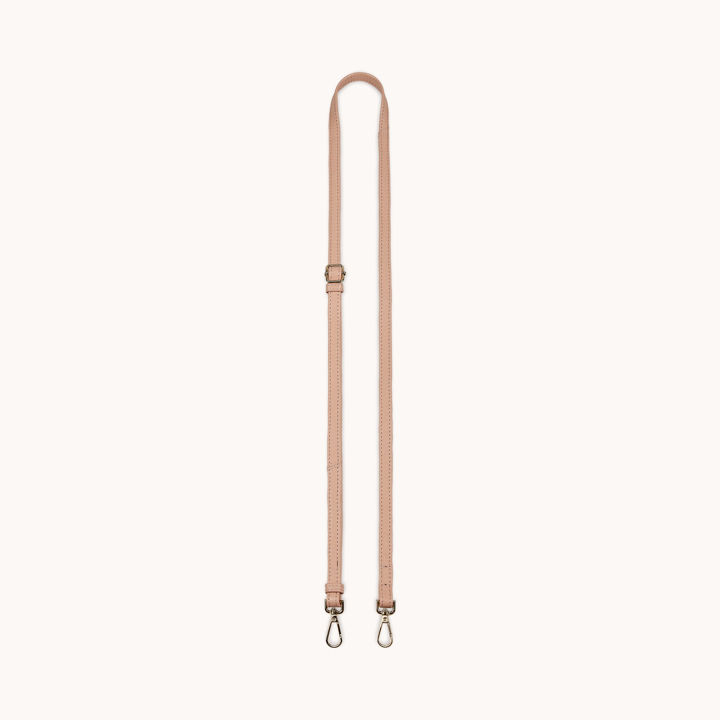 Peach Leather Bag Strap