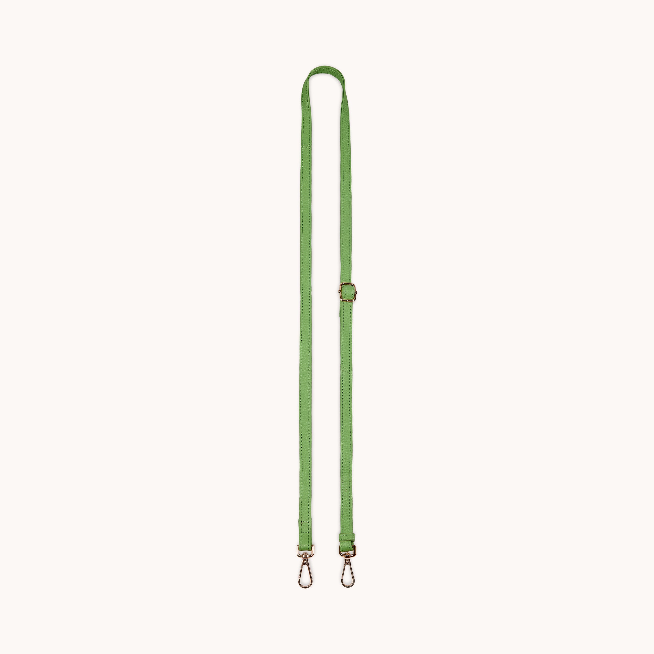 Matcha Green Leather Bag Strap