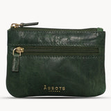 'MARY' Tree Top Green Soft Small Leather Coin Purse