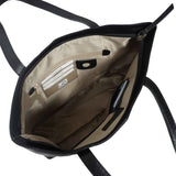 'MILLIE' Black Polished VT Real Leather Designer Tote Work Bag
