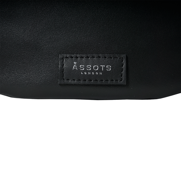 'Noah' Black Leather Bum Belt Bag