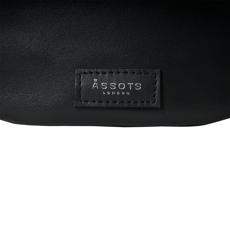 'Noah' Black Leather Bum Belt Bag