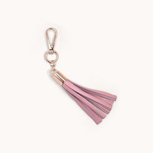 Peach Genuine Leather Tassel