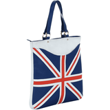 'OASIS' Union Jack Designer Leather Large Tote Bag