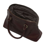 'SYDNEY' Brown Vintage Leather Grab Bag