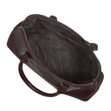 'SYDNEY' Brown Vintage Leather Grab Bag