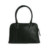 'SYDNEY' Forest Green Lizard Designer Leather Grab Bag