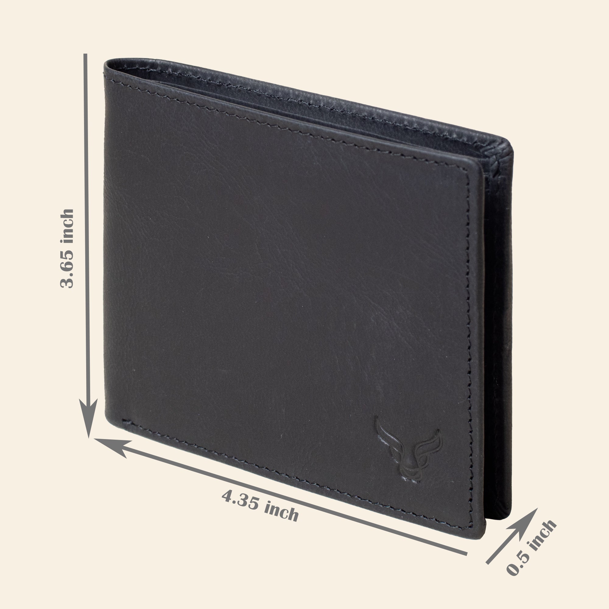 'THE PRESTIGE COMBO' Black Genuine Leather Wallet & Cardholder Combo Gift Box