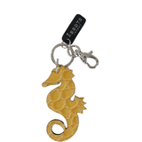 'SEA HORSE' Super Cute Croc Leather Key Ring Holder