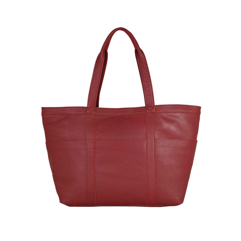 Assots London Womens Jane Crossbody Bag - Red Jane-red