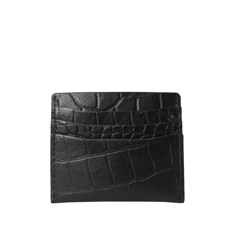 'FANN' Vintage leather Compact RFID Credit Card Holder