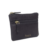 'MARY' Navy Soft Small Leather Coin Purse