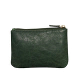 'MARY' Tree Top Green Soft Small Leather Coin Purse