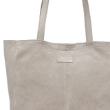 'PAIGE' Pink Real Leather + Rose Gold Metallic Leather Tote Bag